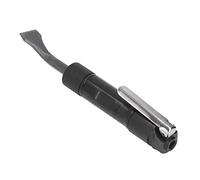 Acouto Pala Pneumatica a Mano di Tipo Dritto, Testa Autobloccante in Lega di Alluminio, Kit Scalpello Ad Aria da 1/4 Pollici, Progettato in Stile Europeo Ed è un Set di Tenuta Pneumatica Lunga e