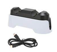 Acouto Per la Stazione di Ricarica del Controller Dock di Ricarica del Controller con Indicatore LED Bianca in Cassaforte per la Stazione di del ControllerPer Dock di del ControllerRicarica (White)