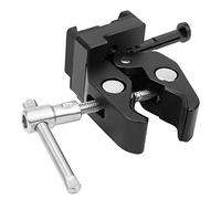 Acouto Piatta Adattatore per Morsetto per Batteria A V-Mount per Il Montaggio per Il Punto di Illuminazione Desktop Il Supporto Desktop Potenza Fotografico è Cuscino A per Lampada la Vongola da
