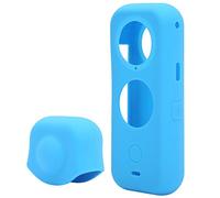 Acouto Piccola Custodia Protettiva in Silicone Panoramico con Copertura per Lenti Sicurezza di Archiviazione X2Blue Al momento. lo Shock è Dossi Graffi Accidentali Nella Riserva di Fori Facili (BLUE)