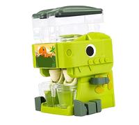 Acouto Piccolo Dispenser Giocattolo Simulazione Forma di Dinosauro Sicuro e Carino Fontanella Giocattolo per Bambini Verde Distributore di Giocattoli per Bambini Funziona Come un Dinosauro Dispenser