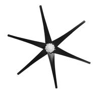 Acouto Piccolo Generatore Eolico a 6 Vane/Ala - Alto Utilizzo, Facile Installazione per Le Box/Cover Mobili (24V)