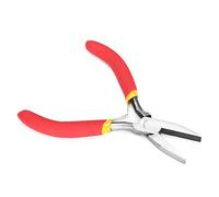 Acouto Pinza a Becco Sdentato in Acciaio TU-505 da 5 Pollici con Manico in Plastica Durezza e Uso