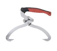 Acouto Pinza per Tronchi 8 Pollici Placcata in Cromo, Facile Utilizzo del Gancio Gancio per la Movimentazione del Legname, Progettato per la Pinza per Tronchi, per Sollevamento, per, Legname