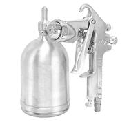 Acouto Pistola a Spruzzo per Vernice Vaso Superiore Spruzzatore per Vernice Pistola a Spruzzo Ad Aria con Alimentazione a gravità Strumento Pneumatico per Uso Domestico per la Fornisce una Vite del