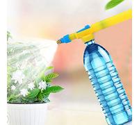Acouto Pompa dell'acqua Manuale Ad Alta Pressione, Spruzzatore da Giardino in Plastica con Ugello Regolabile, Adatto per Bottiglie da 1,25 e 2,5 Litri, Strumento Compatto per Irrigazione di Piante