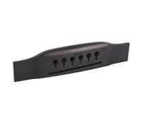 Acouto Ponte a Sella per Chitarra Ponte a Sella per Chitarra in Ebano a 6 Corde Accessorio per Strumento per la Regolazione della Riproduzione su Intona a per ChitarraSella per ChitarraPonte per