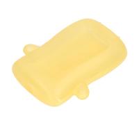 Acouto Porta del Sacchetto per Alimenti per Bambini in Modo Sicuro e Sano Materiali di Grado Alimentare Odore per Un'esperienza Pulita per i Pasti (YELLOW)