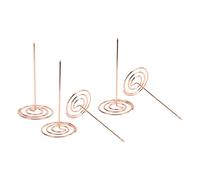 Acouto Porta Ricevute Porta Promemoria Ricevute da Scrivania, Banconote con Punta in Metallo per Ristorante e Ufficio, Design Sicuro Ed Elegante, Ferro Resistente e Gomma, 6,0 X 2,8 Pollici, Ideale