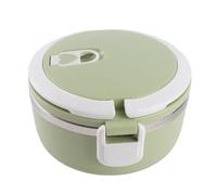 Acouto Portapranzo Termico Isolato Acciaio Inossidabile - Lunch Box Monouso Riutilizzabile per Scuola Lavoro Campeggio Picnic Asilo Nido Ufficio Casa (Verde, 1 pz)
