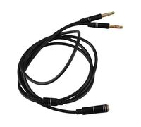 Acouto Presa Adattatore Distributore Cavo Sdoppiatore Cuffie da Cellulare a Laptop Auricolare Microfono Microfoni da 1 Metro Cavi SdoppiatoreCavo Sdoppiatore AudioAdattatore Distributore Cavo da 1 a 2