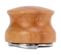 Acouto Pressino per caffè con Base in Acciaio Inossidabile da 51 Mm, Distributore di caffè con Manico in Legno, Livellatore Manuale Leggero per Uso Domestico in Bar, Presa Semplice, Pressione
