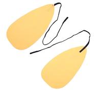 Acouto Pulizia della città Kit di Assorbimento Dell'acqua Towo Town Town Flauto Morbido per Clarinetto di Sassofono, Adatto per Strumenti Musicali, in Pelle Scamosciata Artificiale, Giallo