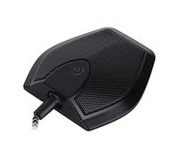 Acouto Pulsante Touch Microfono Dualcapacitor Ricevitore di Registrazione USB per la Sala Conferenze di Insegnamento Video G Webcast Microfonererecording MicrofoneConference (BLACK)