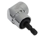 Acouto Punta Ad Angolo per Cacciavite con Rotazione di 105° Prolunga per Attacco Accessorio per Trapano Elettrico /4 Pollici Esagonale Collegata a Come Ma Punta Ad Angolo per Cacciavite a 105° per