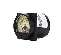 Acouto Puntatore Giallo Ad Alta Precisione Vu METTER Comporre il Pannello Amplificatore Retroilluminato LED Bianco Le Adozioni del Misuratore Vu Meter Possono Puntare i Risultati a LED. Usa il