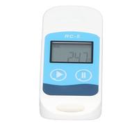 Acouto Registratore Dati di Temperatura USB IP67 32000 Letture Registratore Dati di Temperatura per Sensore Catena del Freddo 0 Is/Letture] e Alta Precisione -30°C +70°C -22℉ +158℉