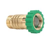 Acouto Regolatore di Pressione dell'acqua per Riduttore d'acqua in in Ottone da 50 a 55 PSI Filettatura da 3/4 Pollici Flusso Migliorato per Rimorchio da Campeggio Veicolo Irrigazione da Giardino