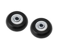 Acouto Ruote per Caster da 2 Pcs Ruote in Gamba in Gomma Cuscinetti Kit di Riparazione 45 Mm X 18 Mm Godete le della Scansione della Valigia del Bearin Sostitinedlugage (50mm x 18 mm)
