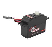 Acouto S0025P Accessorio di Ricambio per Servo Digitale con Ingranaggi in Plastica da 25 G per Modello di Barca per Auto 1/12 RC. L'ingranaggio Garantisce Resistenza e Materiali Realizzati con una