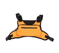 Acouto Sacca per Toraci Sporti all'aperto Alla Moda Pacchetto Torace di Grande capacità per il Ciclismo Arancione Arancione Questo Giubbotto per il Petto in Borsa per il Petto del Torace (ORANGE)