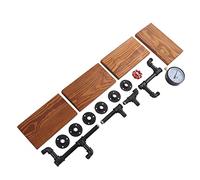 Acouto Scaffale per Tubi Industriale in Stile retrò, Decorazione per la Casa, per Camera da Letto, Soggiorno, il Tubo decorerà in Stile Alto con Industriale, Meglio Progettare la praticità retrò