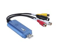 Acouto Scheda USB DVD per Video AV su Computer USB Alta Definizione su PC con Registrazione Adattatore Videogiochi per Giocare T Scheda VideoPer Video AV su Computer Acquisizione VideoScheda USB1