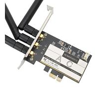 Acouto Scheda Wireless 802.11AC WiFi + per 4.0 Scheda WLAN Desktop PCI E + 3 Antenne BCM943602CS Istantaneo La di Commutazione con Rete di Supporto è per Wi-Fi X Wireless