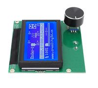 Acouto Schermo LCD per Stampante 3D 12864 Pannello di Controllo Blu con Cavo a Nastro per ENDER 3 3s 3X Pro Pannello di Controllo LCD per Stampante 3D Compatibile Schermo per
