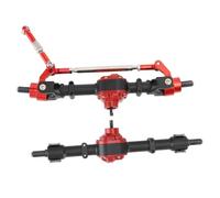 Acouto SET Asse SET IN METTAGLIO SOSTITUZIONE ASSOLE ANTERIORE E POSTO PER IL D90 D91 D96 D99S MN90 MN96 MN99 MN99S FJ45 /12 Auto RC Argento Costruito Ultimo E Assi RC Reagi Anteriori Asse (BLACK)