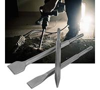Acouto Set di 3 Punte per Scalpello a Martello per Martello Demolitore Elettrico Demolitore per Calcestruzzo, Grande Resilienza Punta per Scalpello a Cor Punta per Rotante Set di Punte per a per