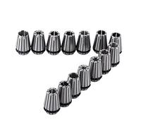 Acouto Set di Collet Spring ER20 per la Macchina per Incisione CNC e lo Strumento di Battitura, durabilità Ottimizzata, 14 Pezzi, Progettati per L'incisione del Lavoro, Ideale per lo Strumento di