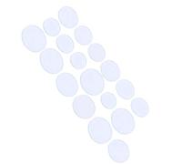 Acouto Set di Lenti Trasparenti in Cristallo Piatto 18 Pezzi per Orologi e Accessori 16-24,5 Mm Il Lucido Senza Resistenza Alla Temperatura Trasparente È per l'orologio