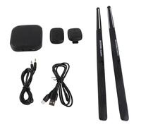 Acouto Set Elettrico Low Delay Professionale Connettività Versatile Kit Elettronico per Principianti e Batteristi Professionisti Utilizza Bacchette Professionali per Batteria Air Drums Electric