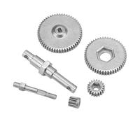 Acouto Set Ingranaggi Trasmissione RC Ingranaggi e Albero in Acciaio Inossidabile per AXIAL SCX24 AXI90081 AXI00001 AXI00002 1/24 RC Il Materiale Resistente Alle Prove per Auto Garantisce l'uso di