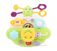 Acouto Sonaglio per Bambini, Giocattolo da Viaggio Sensoriale Infantile Dai Colori Vivaci per lo Sviluppo delle capacità Motorie e il Coinvolgimento Visivo da 0 a 12 Mesi