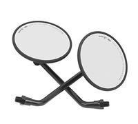 Acouto Specchi Pieghevoli 2 Pc Specchi a Pieghevole Moto Retroview Manubrio a Supporto per Manubrio per di Retro a Pezzi Retrovicanti