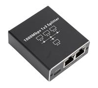 Acouto Splitter Ethernet su 3 Splitter LAN da 1000Mbps Internet Gigabit per Cavo Cat 6 7 8 Tre Computer Shar Ethernet SplitterGigabit SplitterInternet SplitterLAN