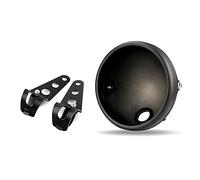 Acouto Staffa Alloggiamento Faro 7 Pollici + Copertura Faro Guscio Universale per 35 Mm a 43 Mm Ammortizzatore Anteriore Facile Installazione Superficiale Che - qualità dei Fari Nuovo Secchio