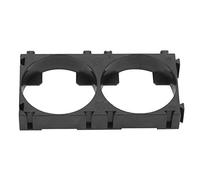 Acouto Staffa per Batteria Al Litio 26650 a Doppia Cella da 50 Pezzi 56 5 * 29 * 8 7mm Supporto in Plastica per Batteria con Giunzione Libera Partita per Staffa per Al Litio 26650Supporto Doppio per