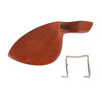 Acouto Staffa per Mentoniera per Violino Supporto in Metallo per Legno Accessori per Strumenti Musicali per Violino 3/4 4/ Fatto Giuggiola F Staffa per Mentoniera per ViolinoStaffa per ViolinoStaffa