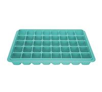 Acouto Stampi per Cubetti di Ghiaccio in Silicone 40 cavità, Riutilizzabili con Coperchi e Facile Sformatura, per Cocktail da Domestica (patina)