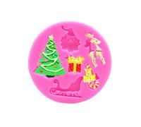 Acouto Stampo da Forno Natalizio in Silicone, 24 Modelli, per Uso Alimentare, Flessibile, Resistente Alle Alte Temperature, per Torte, (Miscela natalizia)