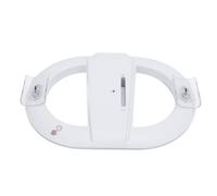 Acouto Station for Slim Console Disc e Digital RGB Lighting Game Console Stand Verticale con Controller di Gioco e Supporto per Cuffie Salvando Questo Design Realizzato è SLI Game StationGame (WHITE)