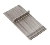 Acouto Strumenti e Accessori per Maglieria Aghi, Aghi per Tessitore da 12 Cm Accessori per Macchine per Maglieria in Acciaio per Tessitura KR830 KR838 KR850 50PCS Macchina per Macchina per