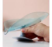 Acouto Supporto di Scarico a Ventosa per Lavare i Piatti, Sfera in Spugna, Vassoio di Stoccaggio, Organizer di Drenaggio in Plastica per Lavello da, Rosa, per la e le Sue Caratteristiche, (BLUE)