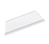 Acouto Tagliere Acrilico Tagliente Trasparente Non Slip con Labbro per Tagliare il Tagliere Acrilico di Frutta e vegetale. (450x400mm 5mm)