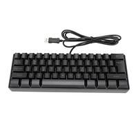 Acouto Tastiera da Gioco Portatile Retroilluminata 61 Tasti Tastiera PC USB Cablata per Laptop Lavoro Gaming Sentirsi Stanchi per de da GiocoTastiera MeccanicaTastiera da Gioco USBRetroilluminata