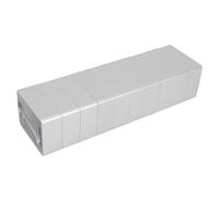 Acouto Teglia da Forno Tortiera Utensile da Forno in Acciaio Inossidabile Anelli per Focaccina Regolabili 10 Pezzi per Dolci di Pasticceria (piazza)