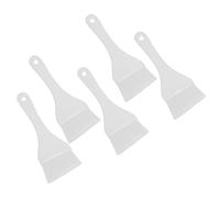 Acouto The Beauty Tool White Face - -Applicatore di Maschere con Nylonhaar, Ramo Fai te 5 Pezzi Ideali per la Routine di Cura della Pelle Semplice e Pura, Ideale per Uso Personale e